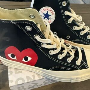 Converse Chuck Taylor® Hidden Heart High Top Sneaker (Women) size 8/ 6 in men’s